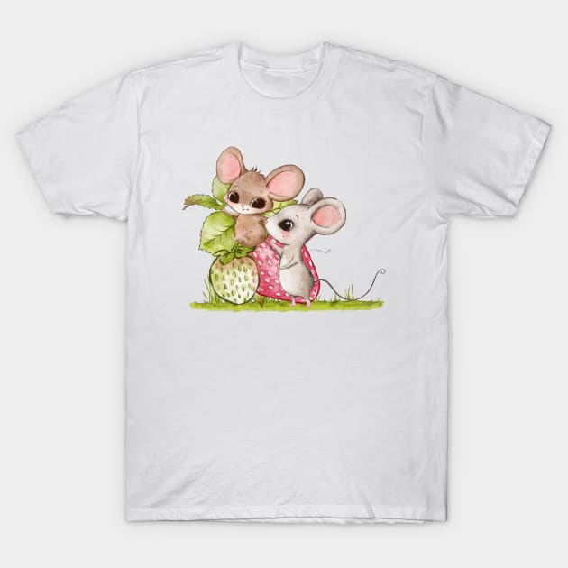 I think you're berry cute! T-Shirt by Lyn's Pixels